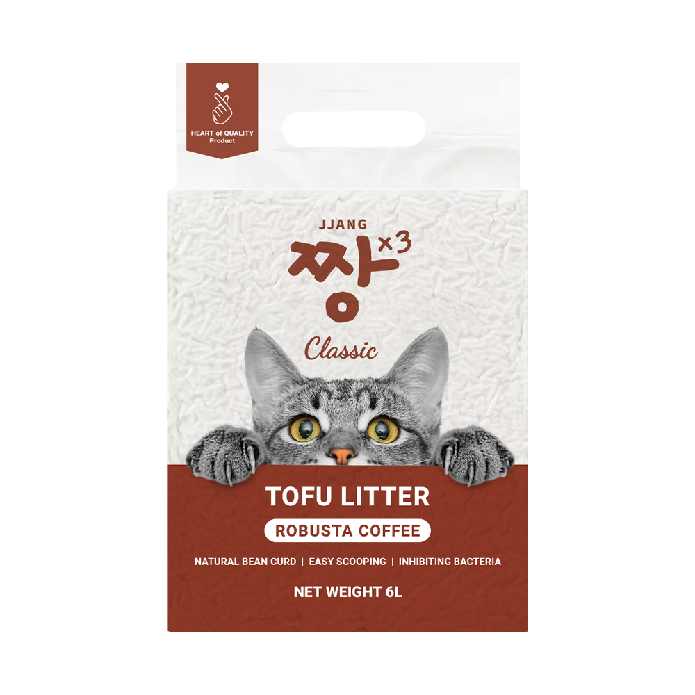 Classic 100% Tofu Cat Litter (6L x 10 packs)