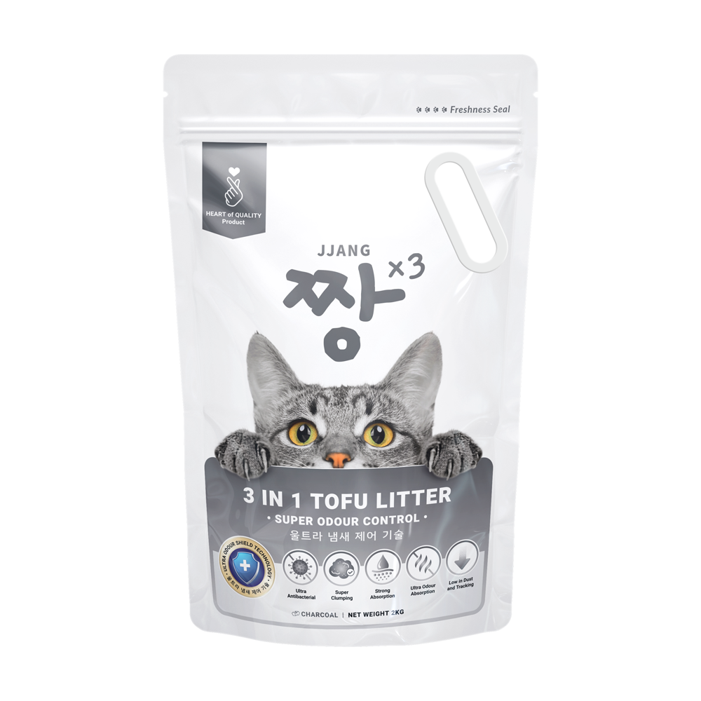 3 in 1 Tofu Cat Litter (2kg x 8 bags)