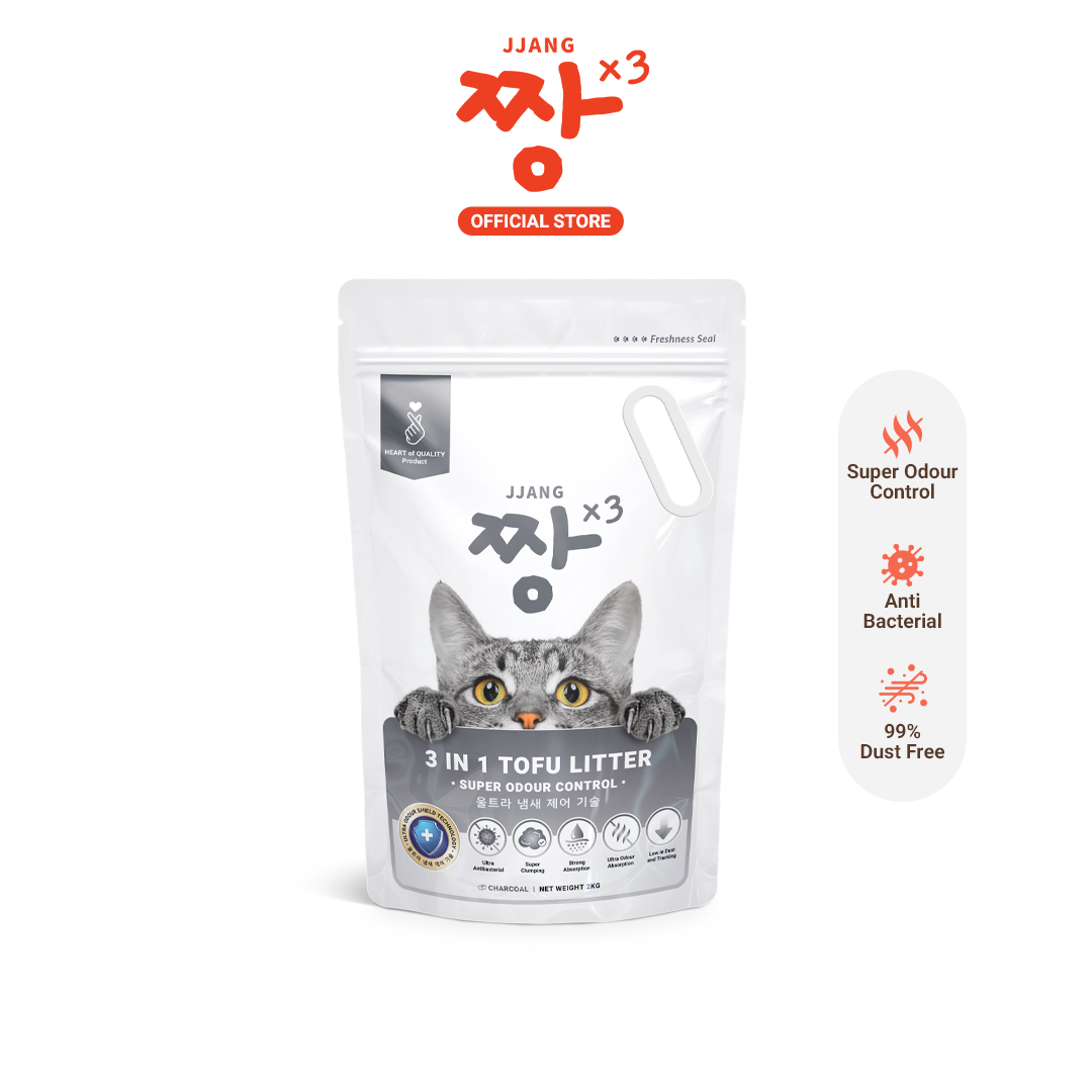 JJANGX3 3in1 Cat Tofu Litter Sand (2KG x 1 pack)