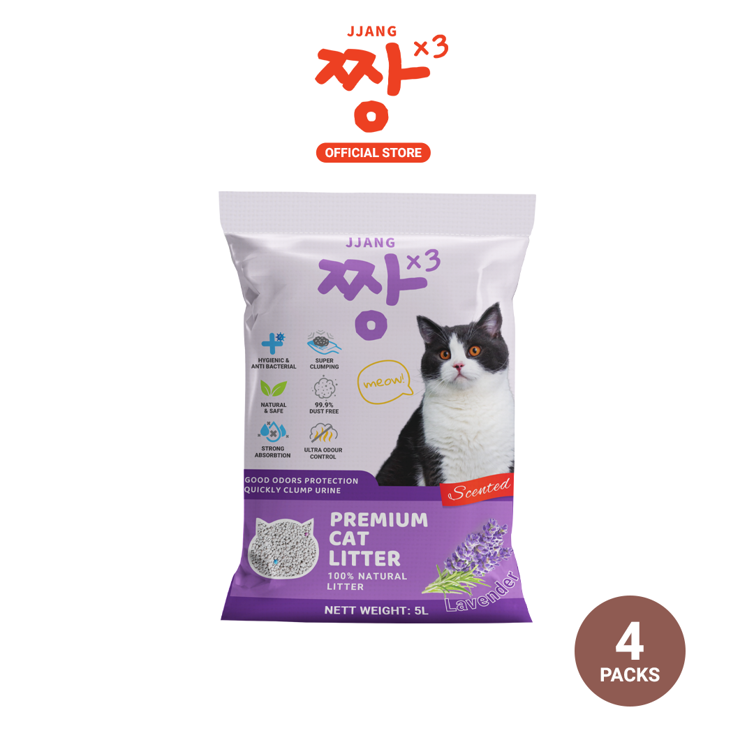 5L Bentonite Cat Litter Sand (4 Packs)