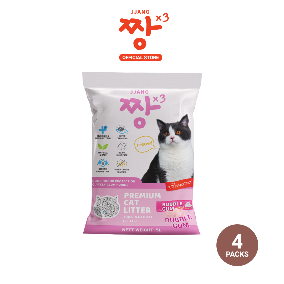 5L Bentonite Cat Litter Sand (4 Packs)