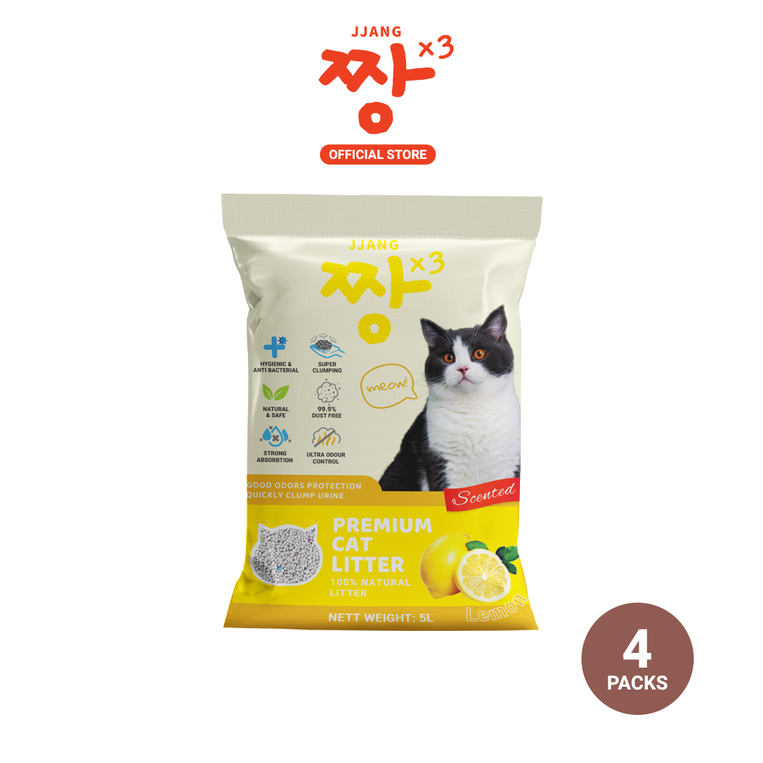 5L Bentonite Cat Litter Sand (4 Packs)