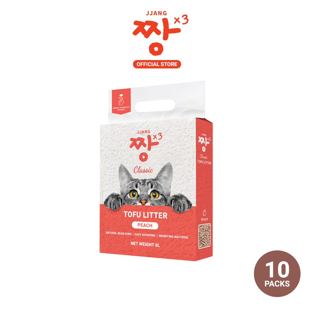 6L Classic Tofu Cat Litter (10 Packs)