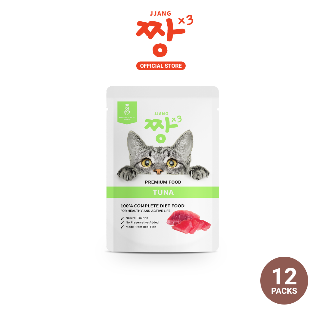 70g Premium Pouch Cat Wet Food (12 Packs)