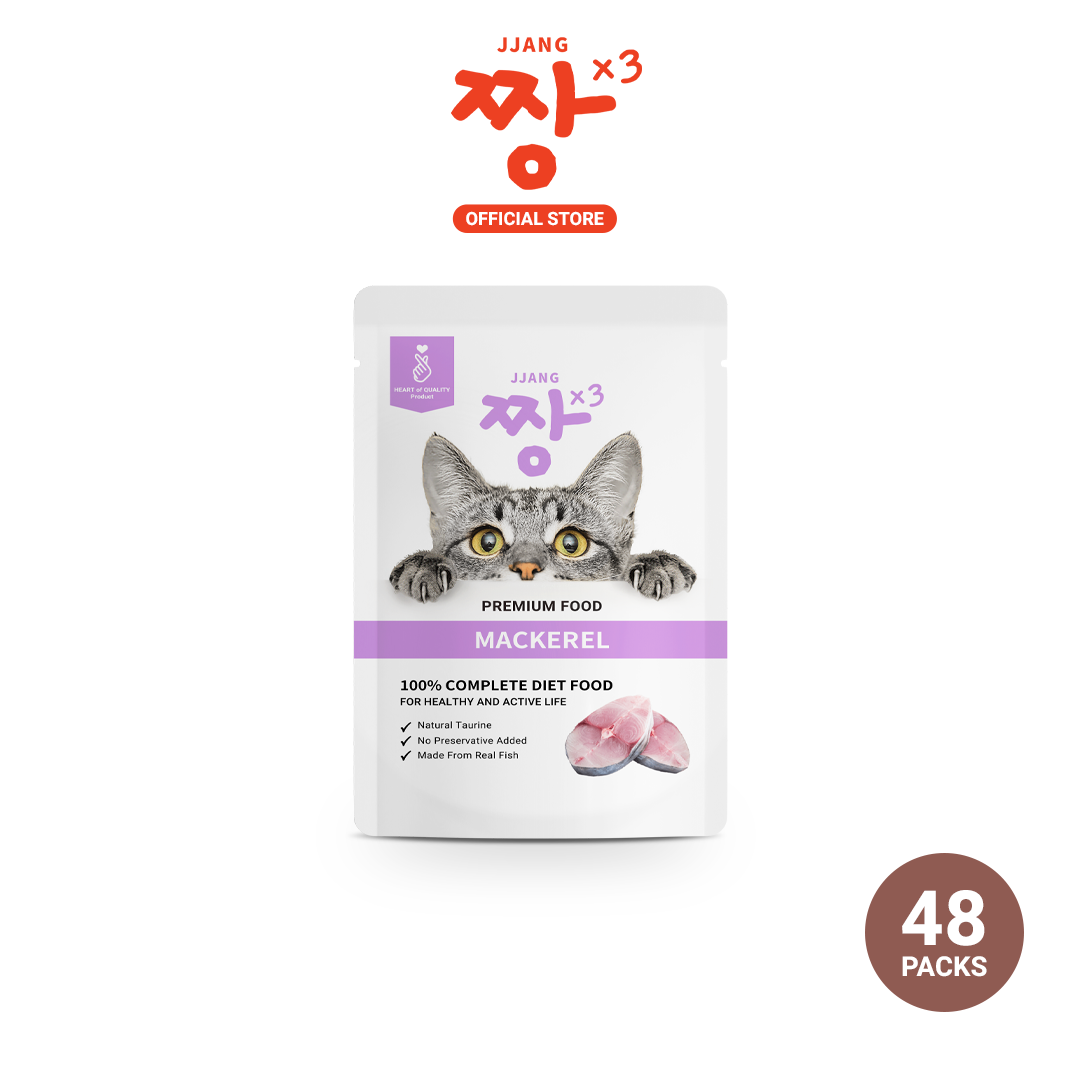 70g Premium Pouch Cat Wet Food (48 Packs)