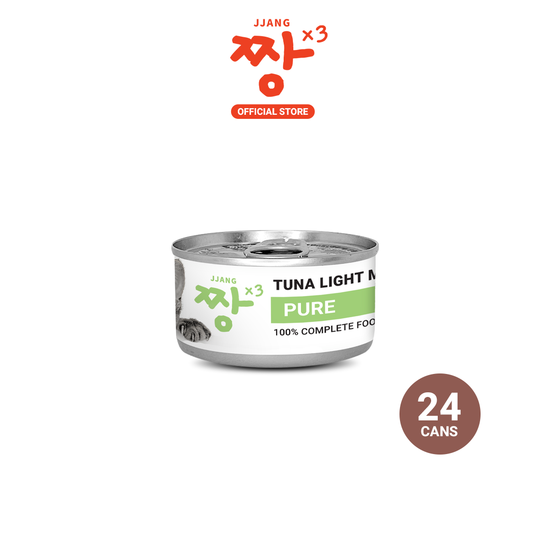 80g Premium Tuna Light Meat Cat Canned Wet Food (24 Cans)