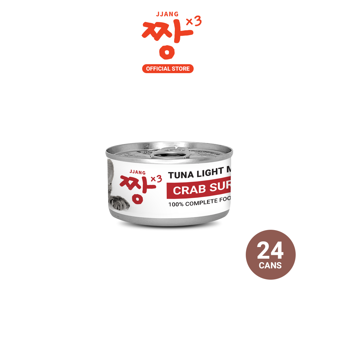 80g Premium Tuna Light Meat Cat Canned Wet Food (24 Cans)