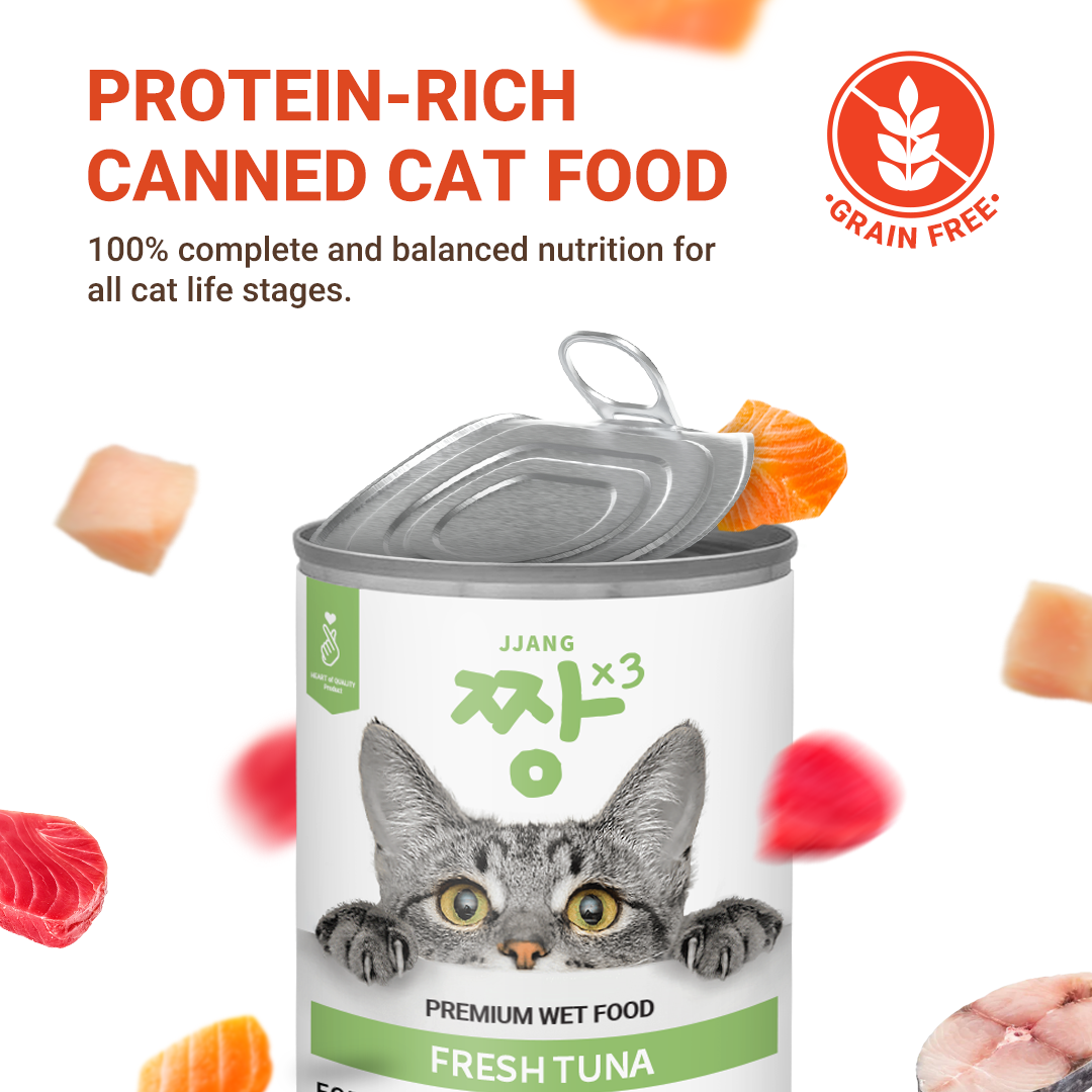 Premium Tuna Cat Canned Wet Food