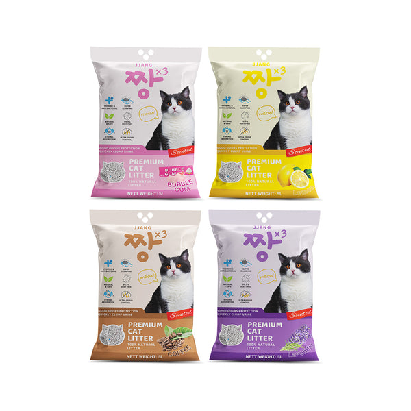 Bentonite Cat Litter 5L