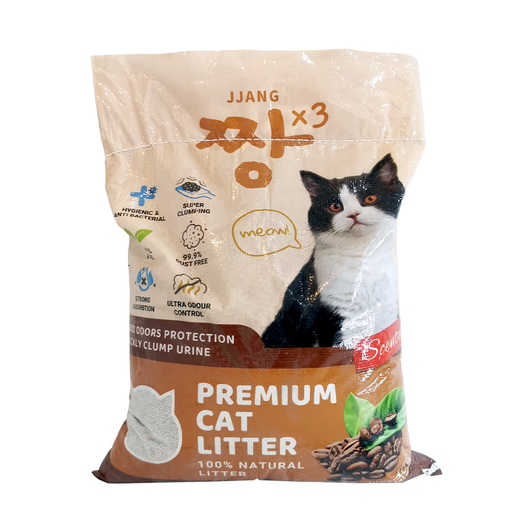 JJANGX3 10L Premium Cat Litter Sand