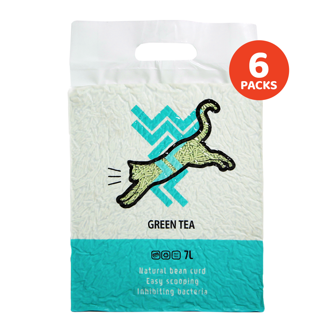 JJANGX3 7L Premium Tofu Cat Litter Sand (6 packs)