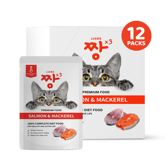 JJANGX3 70g Premium Pouch Cat Wet Food (12 packs)