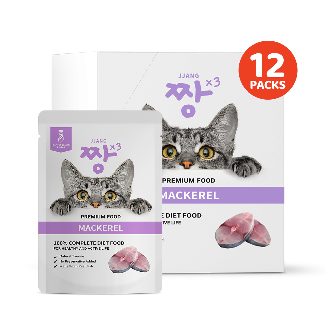 JJANGX3 70g Premium Pouch Cat Wet Food (12 packs)
